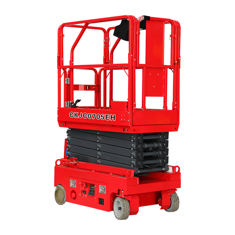 CKJC0705EH CKJC0604EH CKJC0503EH Mini elevador de tesoura móvel de direção hidráulica elétrica