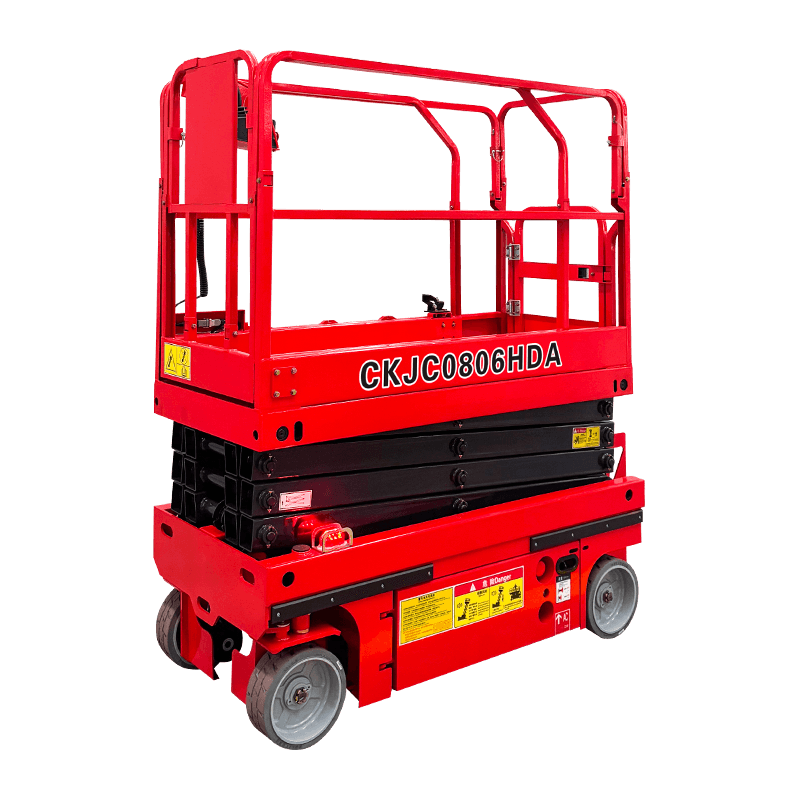 CKJC0806HDA (corpo estreito) CKJC0806HD CKJC1008HDA (corpo estreito) CKCJ1008HD CKCJ1210HD CKCJ1412HD CKCJ1614HD Plataforma de trabalho aéreo de elevação de tesoura autopropelida hidráulica